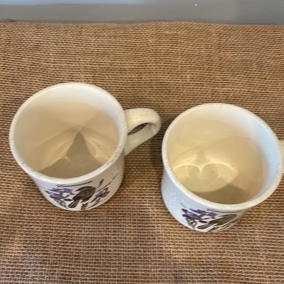 Tennessee coffee mugs vintage set with state bird & flower - Picture 3 of 3